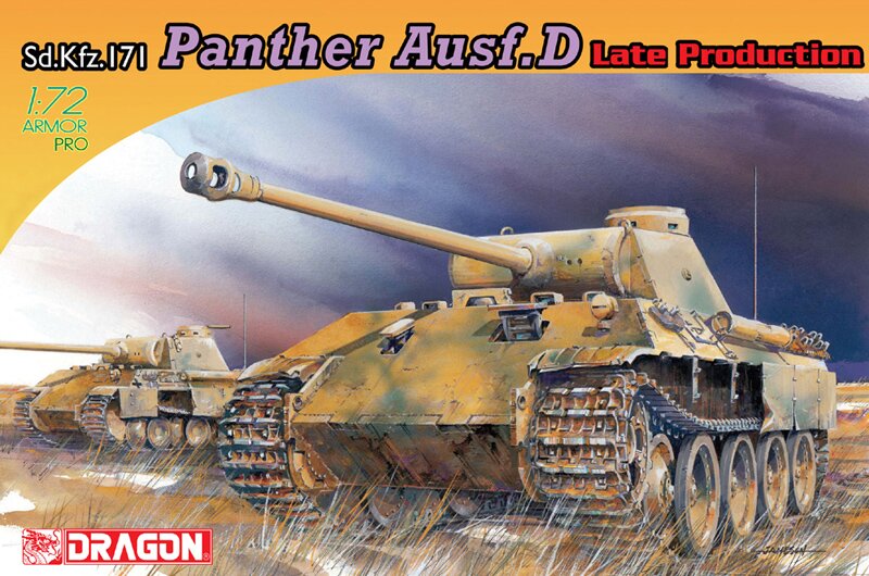 Танк Sd.Kfz.171 Panther Ausf.D поздний
